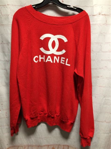 vintage bootleg chanel sweater|vintage chanel sweaters.